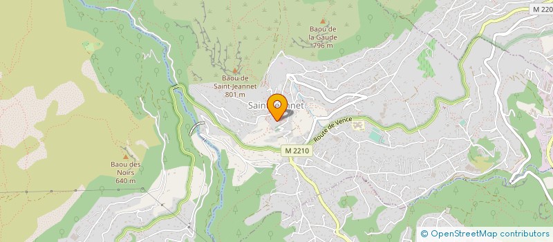 localisation de l'entreprise SCCV ARDB à SAINT-JEANNET