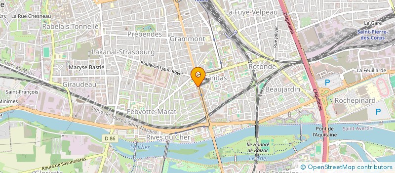 localisation de l'entreprise SCCV ART'DECO  TOURS