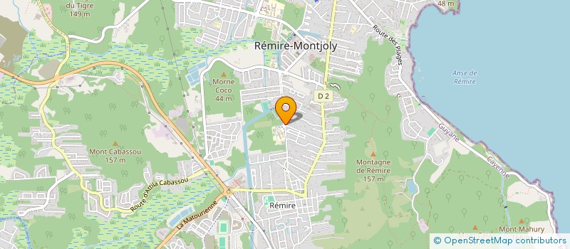 localisation de l'entreprise SCCV ASTERIA  REMIRE-MONTJOLY