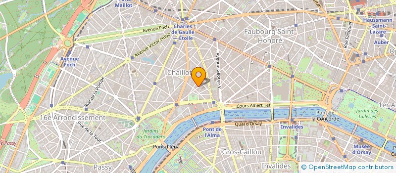 localisation de l'entreprise SCCV ASTRE à PARIS