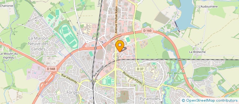 localisation de l'entreprise SCCV ATLANTIQUE à LA ROCHE-SUR-YON