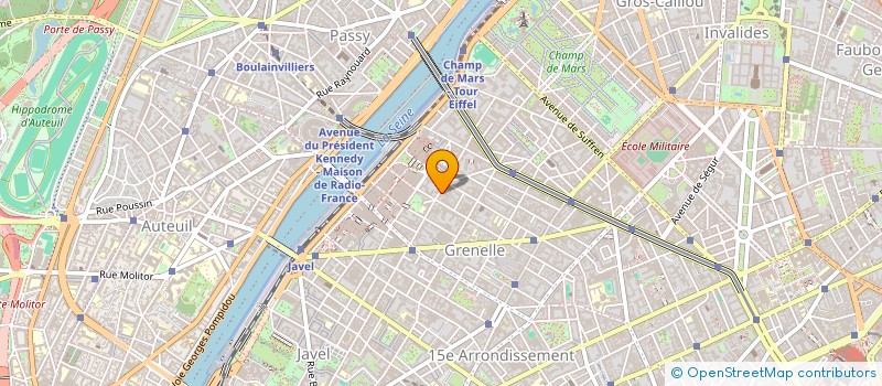 localisation de l'entreprise SCCV AUBERVILLIERS-2 RUE ANDRE KARMAN à PARIS