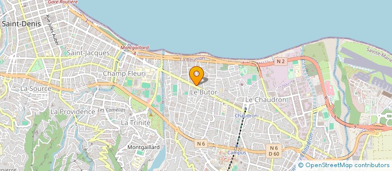 localisation de l'entreprise SCCV AURANGE à SAINT-DENIS