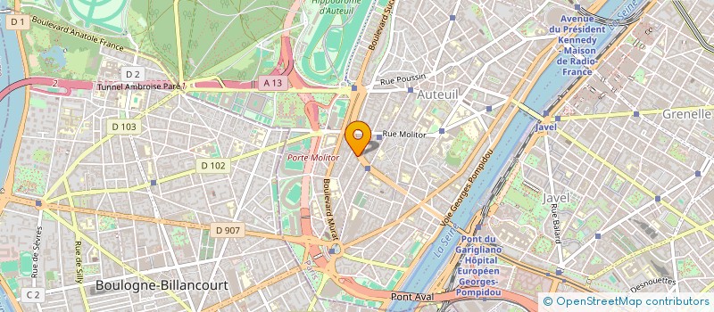localisation de l'entreprise SCCV BAILLY-ROMAINVILLIERS DOPPLER à PARIS