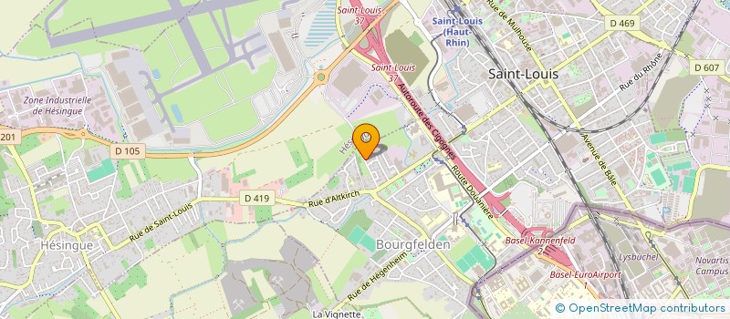 localisation de l'entreprise SCCV BARTENHEIM VICTOIRE  SAINT-LOUIS