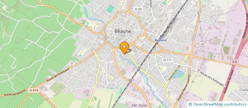 localisation de l'entreprise SCCV BEAUNE 4 à BEAUNE