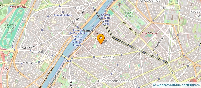 localisation de l'entreprise SCCV BEAUSOLEIL - IMPASSE DES GARAGES à PARIS