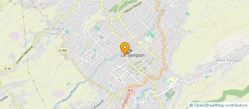 localisation de l'entreprise SCCV BEDEPE  LE TAMPON