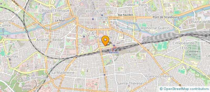 localisation de l'entreprise SCCV BEGLES 226 JJ BOSC  CESSON-SEVIGNE