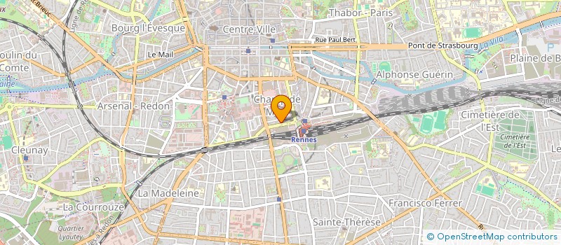 localisation de l'entreprise SCCV BEGLES 52 MUSSONVILLE  CESSON-SEVIGNE