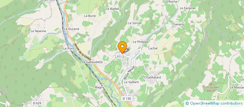 localisation de l'entreprise SCCV BEL AIR à THEIZE