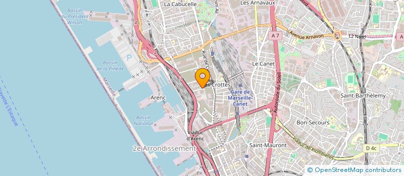 localisation de l'entreprise SCCV BELCOMBE RESIDENCES à MARSEILLE