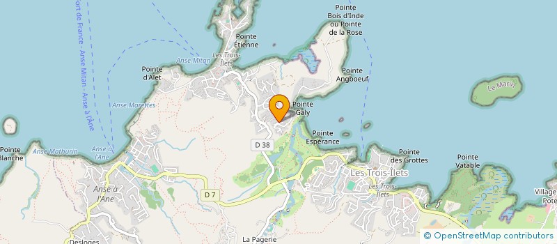 localisation de l'entreprise SCCV BELFON à LES TROIS-ILETS