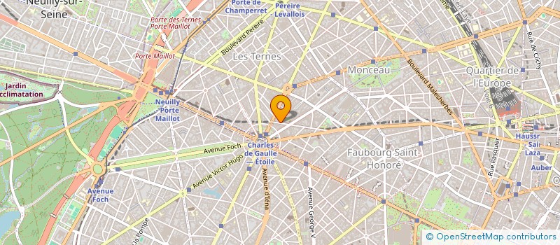 localisation de l'entreprise SCCV BELLE VUE à PARIS