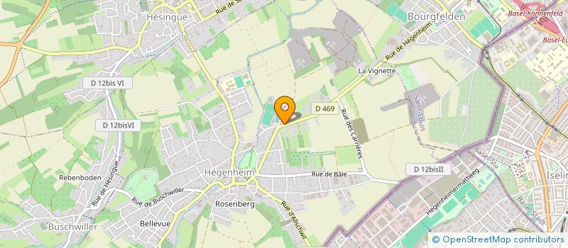 localisation de l'entreprise SCCV BLOTZ6  HEGENHEIM