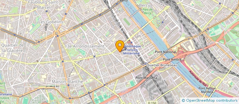 localisation de l'entreprise SCCV BOBIGNY - JEAN JAURES  PARIS