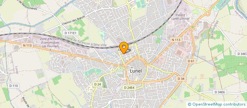 localisation de l'entreprise SCCV BOIRARGUES 84  LUNEL