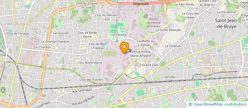 localisation de l'entreprise SCCV BOIS GIRAULT à SAINT-JEAN-DE-BRAYE