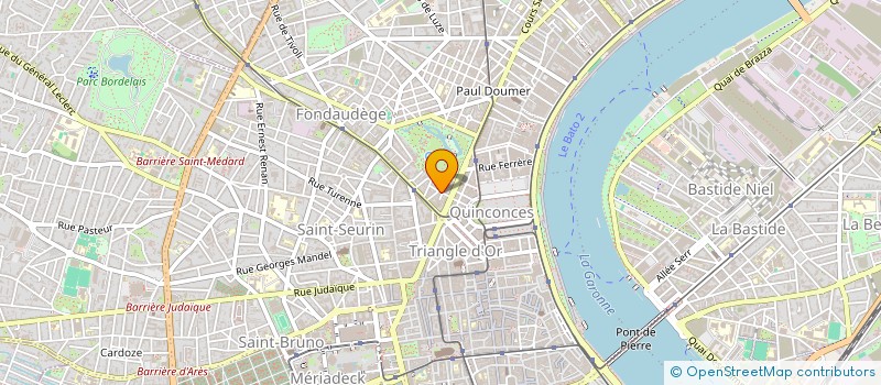 localisation de l'entreprise SCCV BORDEAUX ALLAMANDIERS à BORDEAUX