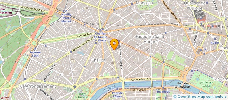 localisation de l'entreprise SCCV BORDEAUX CROIX SEGUEY  PARIS