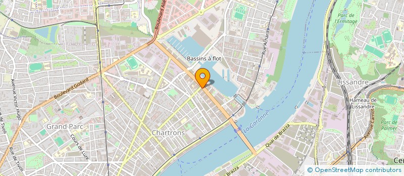 localisation de l'entreprise SCCV BORDEAUX ET2B à BORDEAUX