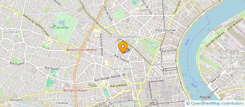 localisation de l'entreprise SCCV BORDEAUX NAUJAC  BORDEAUX