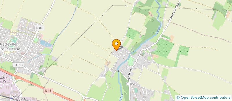 localisation de l'entreprise SCCV BRETEVILLE SUR ODON  ROTS
