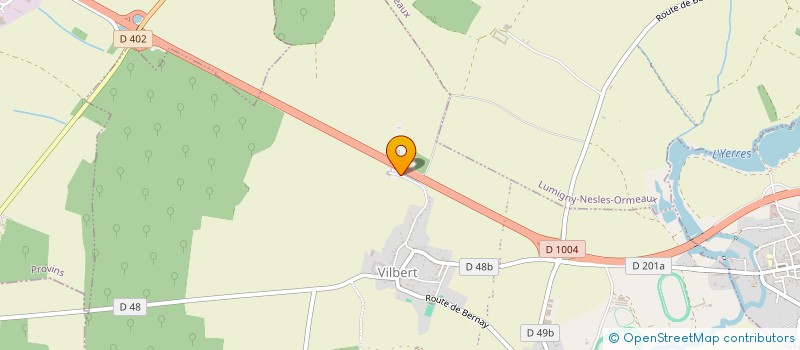 localisation de l'entreprise SCCV BRIE  BERNAY-VILBERT