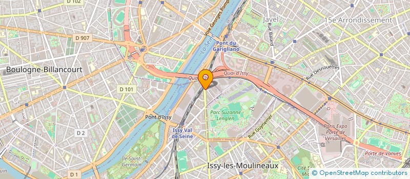 localisation de l'entreprise SCCV BSM LES ALPINS  ISSY-LES-MOULINEAUX