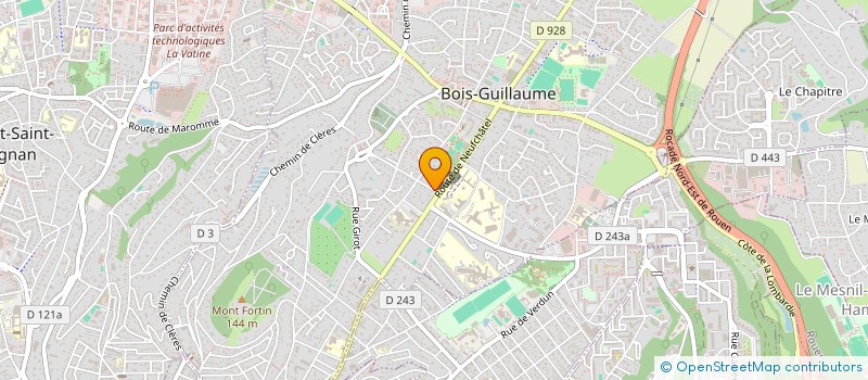 localisation de l'entreprise SCCV BUCHY à BOIS-GUILLAUME