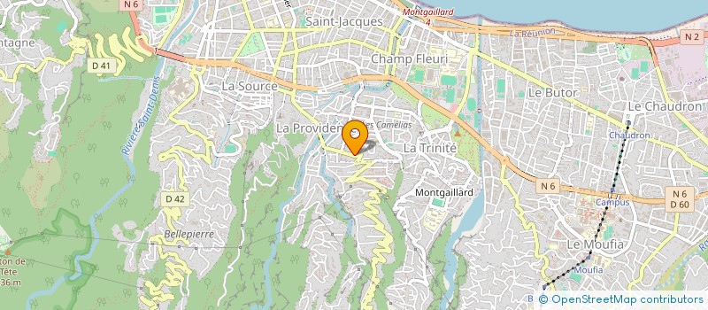 localisation de l'entreprise SCCV BYBLOS à SAINT-DENIS