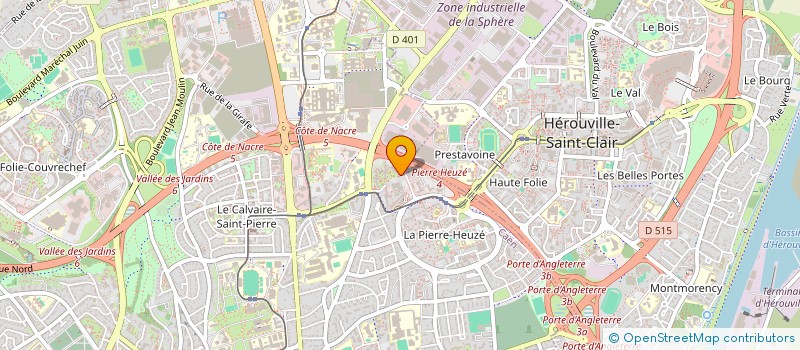 localisation de l'entreprise SCCV CAEN PULSE à CAEN