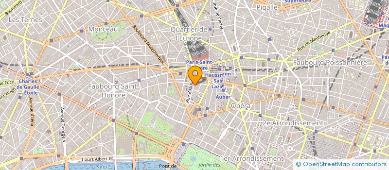 localisation de l'entreprise SCCV CAMBRIDGE à PARIS