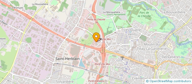localisation de l'entreprise SCCV CAMPUS CLAUDEL à SAINT-HERBLAIN