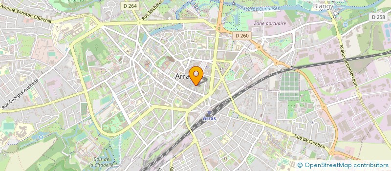 localisation de l'entreprise SCCV CANTAING-SUR-ESCAUT à ARRAS