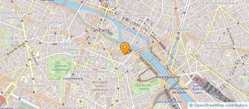 localisation de l'entreprise SCCV CARRE DES SENS à PARIS