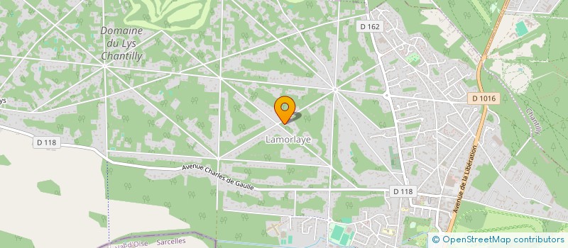 localisation de l'entreprise SCCV CARRE MAN'NATHAN  LAMORLAYE