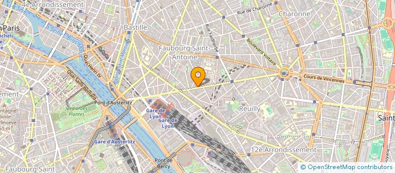 localisation de l'entreprise SCCV CARRE ROYAL à PARIS