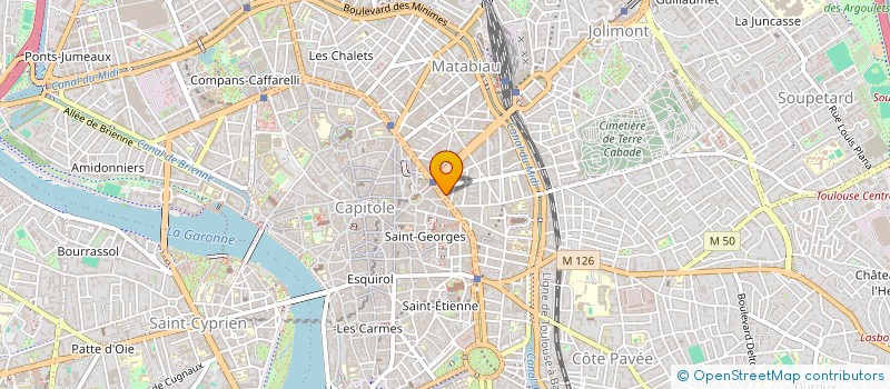 localisation de l'entreprise SCCV CARVIN à TOULOUSE