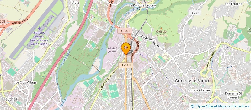 localisation de l'entreprise SCCV CASSINE  ANNECY