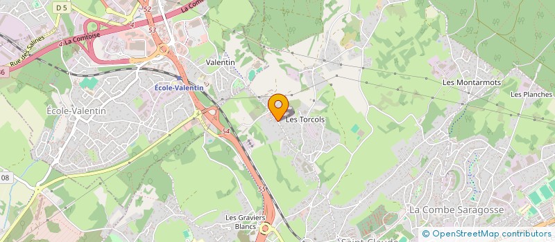 localisation de l'entreprise SCCV CATOLIO  BESANCON