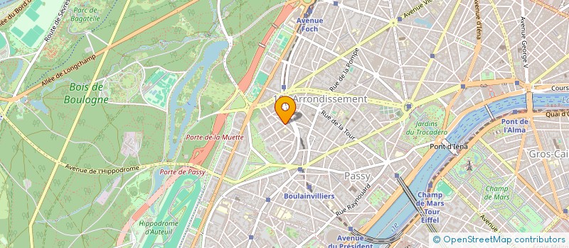 localisation de l'entreprise SCCV CAVELL COURBEVOIE à PARIS
