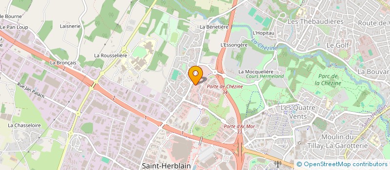 localisation de l'entreprise SCCV CDM à SAINT-HERBLAIN