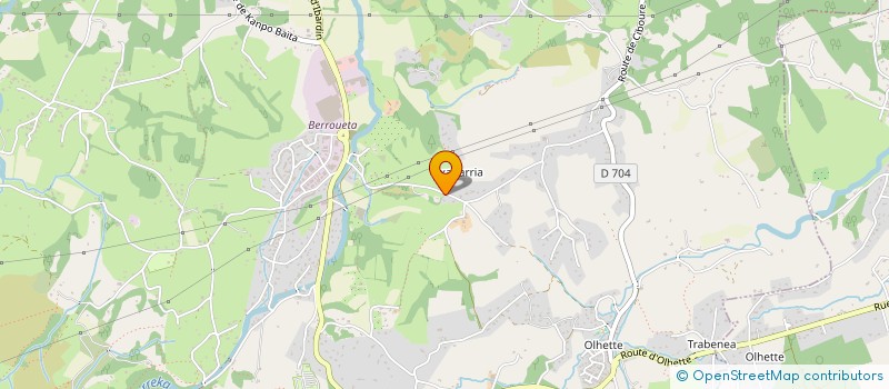 localisation de l'entreprise SCCV CELESTE à URRUGNE