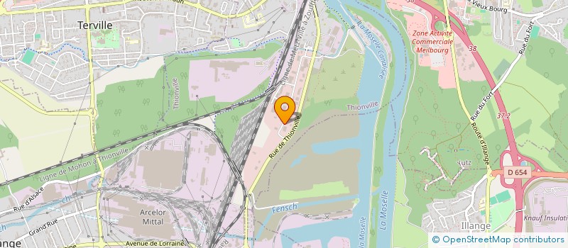 localisation de l'entreprise SCCV CENGIZ DEVELOPPEMENT à THIONVILLE