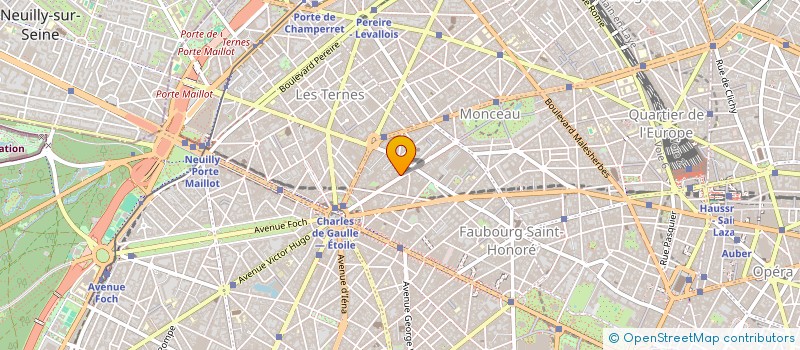 localisation de l'entreprise SCCV CERGY 5 OISE à PARIS