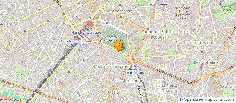 localisation de l'entreprise SCCV CERGY EPOPEE  PARIS
