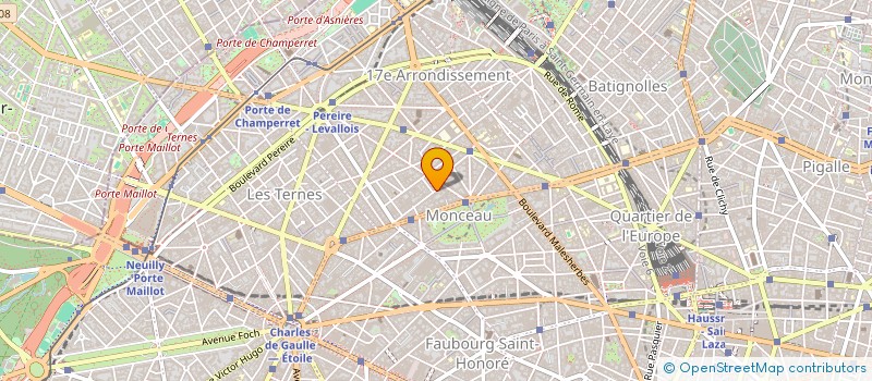 localisation de l'entreprise SCCV CHAMPS DES OISEAUX  PARIS