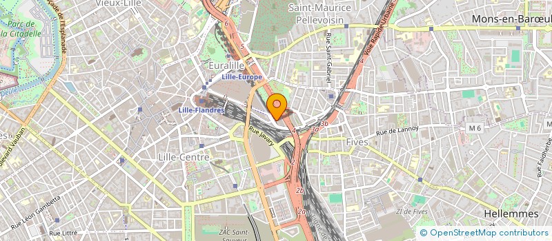 localisation de l'entreprise SCCV CHARLES LE PAYEN  LILLE