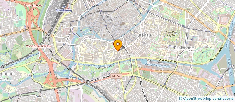 localisation de l'entreprise SCCV CHARMILLE à STRASBOURG